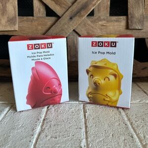 Zoku Ice Pop Silicone Mold bird and Hedgehog (54)
